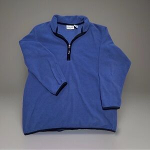 Vintage Women’s USA Olympic Quarter Zip Fleece Blue 90s Y2K Size M